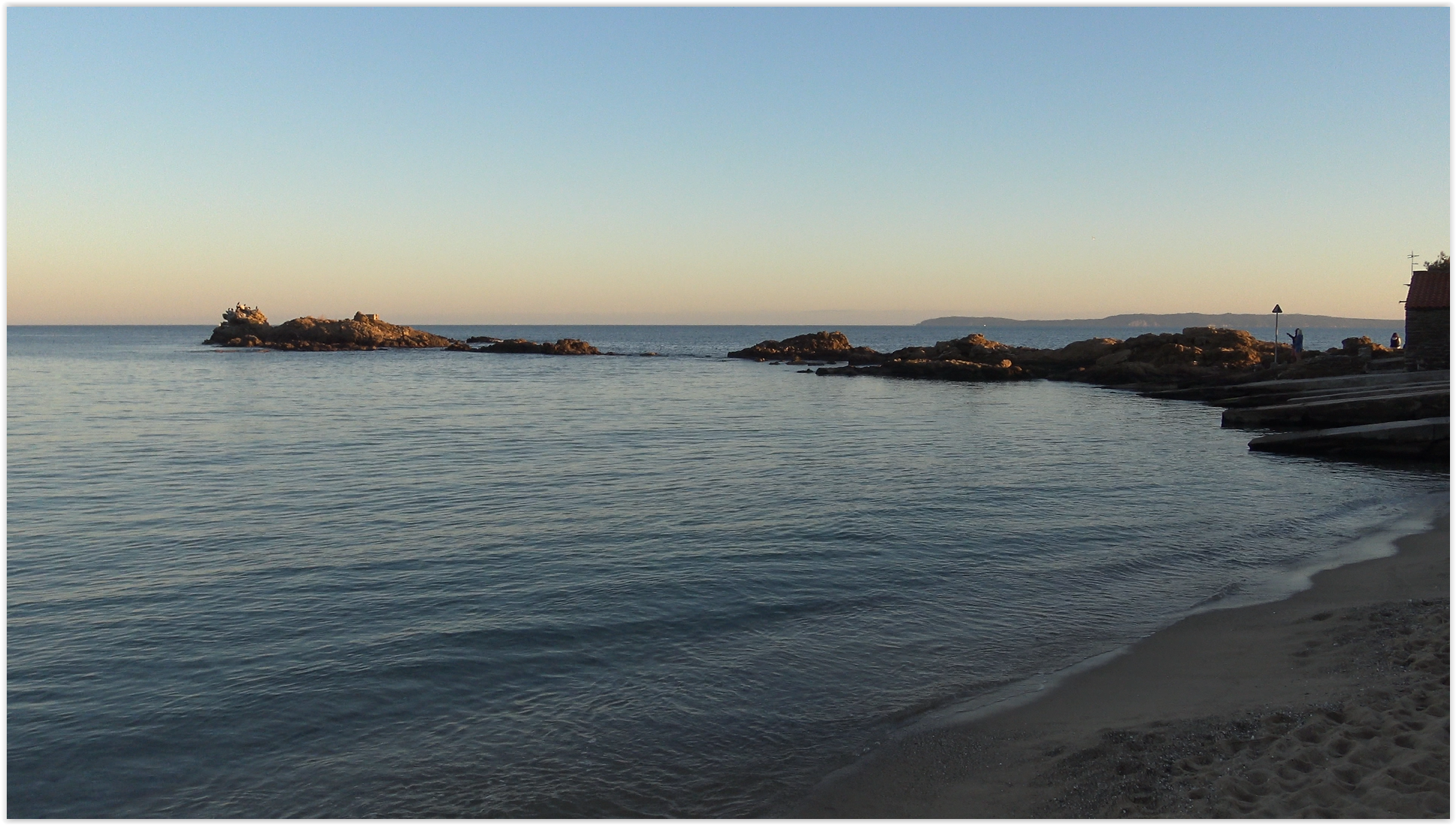 Pointe de Nard Viou, Plage de Saint Clair , Lavandou